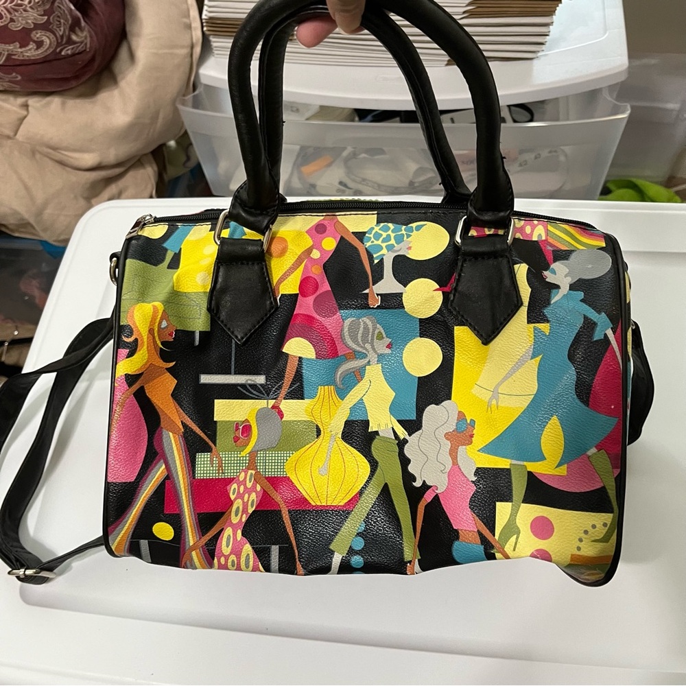 Custo Barcelona Inspired Y2K Design Crossbody Bag